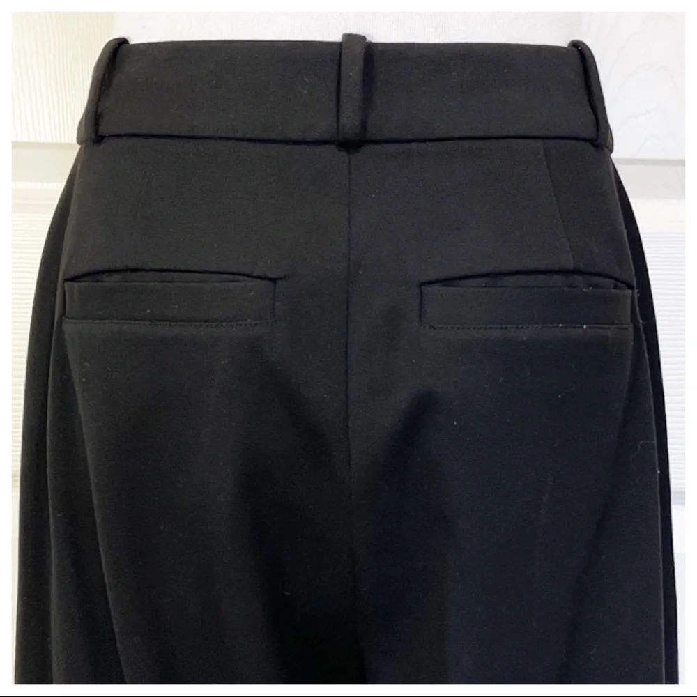 Kate Spade New York Black Cuffed Culottes